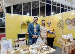 A Seinc levou ao evento cinco empreendedores do ramo da beleza, além de um estande institucional, que atraiu o público interessado em conhecer os programas e iniciativas da pasta (Foto: Divulgação)
